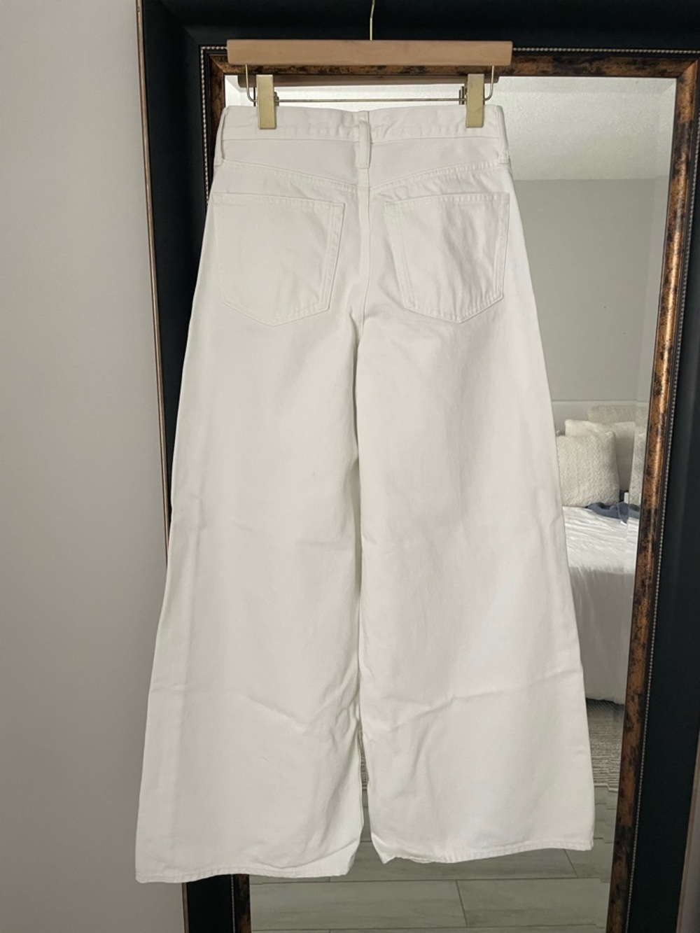 J. Crew White High-Rise Superwide Leg Jeans - Picture 3 of 5